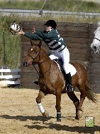 Equipa Sporting Horseball no Campeonato da Europa
