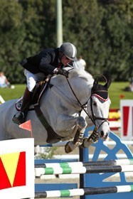 John Pearce victorious in the Ariat Grand Prix at Indio