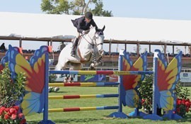 Eric Lamaze and Telegraph Sprint to win