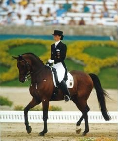 Nicole Uphoff no Brasil...