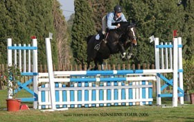 Laura Renwick dominated the Young Horse classes