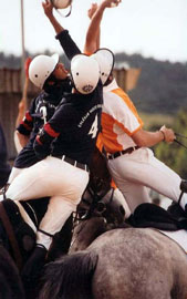 Selec&ccedil;&atilde;o Nacional de Horseball no Cto. do Mundo de Pato-Horseball