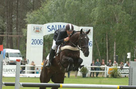 Clayton Fredericks a winner at Saumur