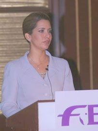 Princesa Haya eleita Presidente da FEI