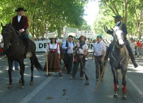 Um sucesso a Grande Marcha do Mundo Rural