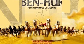 "Ben Hur" encenado ao vivo em França