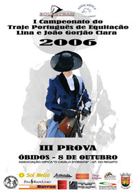 3&ordf; Prova do "I Campeonato do Traje Portugu&ecirc;s de Equita&ccedil;&atilde;o"