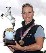 Zara Phillips cavaleira do ano