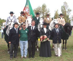 Gold for Portugal at the II World Working Equitation Championships