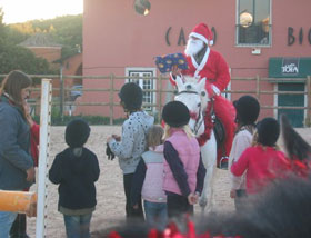 Pai Natal passou pela Quinta da Bicuda...