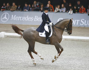 A busy week-end for Isabell Werth...