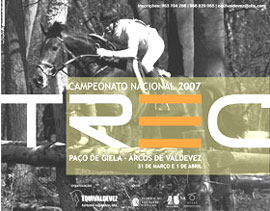 Adiada a Prova do Campeonato Nacional TREC 2007 Arcos de Valdevez