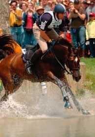 Clayton Fredericks claimed the Rolex Kentucky Three-Day Event