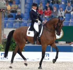 Isabell Werth e Satchmo na ribalta em Wiesbaden