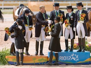 USA dominated the eventing at the Pan-American Games