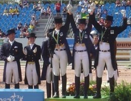 U.S. dressage team wins Pan Am Gold Medal