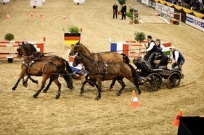 Boyd Exell was the winner of the first FEI World Cup™ Driving in Hannover