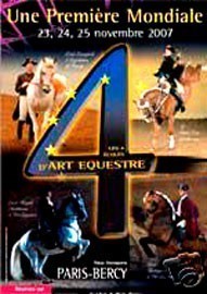 Arte Equestre Portuguesa exibe cavalos lusitanos em Paris