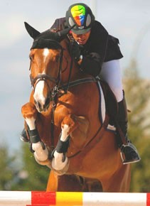 Luís Sabino brilhou na inauguração do Centro Hípico La Beata