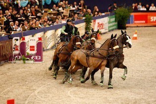 Christoph Sandmann claimed the FEI World Cup