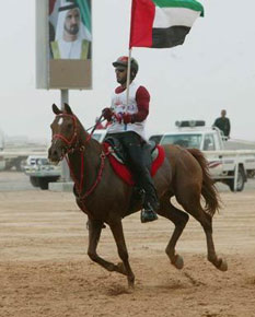 Omair breaks world record in the CEI3* Dubai