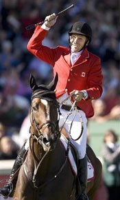 Canada's Eric Lamaze jumping at Beijing chance