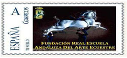 Real Escola Andaluza de Arte Equestre tem selo comemorativo