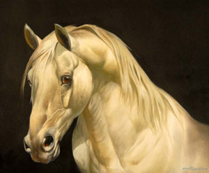 Cassio Mello vai expor as suas obras durante o Cto. do Mundo de Horseball