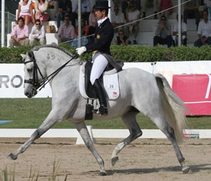 PEQUIM 2008: Dressage Horses Stretch Their Toes