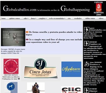 Lançamento do site Globalcaballos.com