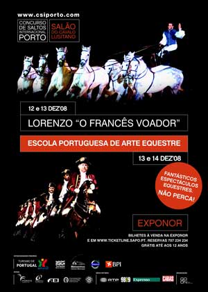 A Magia dos Espectáculos Equestres no Internacional do Porto