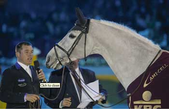 Vitória de Ludo Philippaerts no Grande Prémio Rolex FEI Taça do Mundo de Mechelen