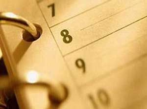 Online o Calend&aacute;rio Provis&oacute;rio para 2009