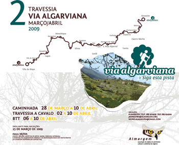 Associa&ccedil;&atilde;o Equestre de Bensafrim apoia a 2&ordf; Grande Travessia da Via Algarviana