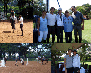 A convite de Luciana Diniz, Eric Louradour ministrou clínica em Indaiatuba