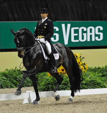 Las Vegas: Gold for Steffen Peters in the Rolex FEI World Cup 2009