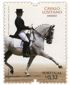 Lusitano inspira filatelia