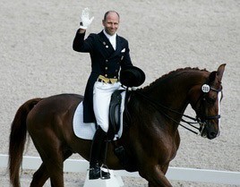 Steffan Peters claimed the Grand Prix at Aachen
