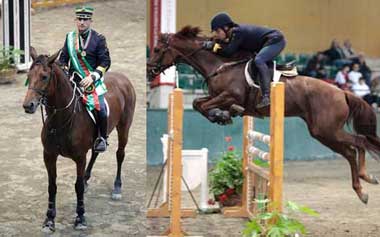 Ten. Cor. Mariz dos Santos Campeão Nacional de Cavaleiros Embaixadores