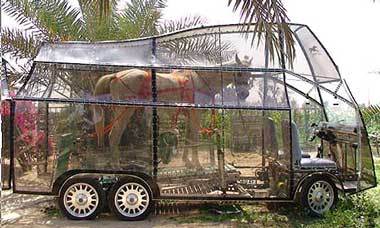 Inventor iraniano cria o "Naturmobil"