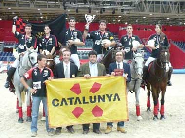 Espanha imbat&iacute;vel na Liga de Campe&otilde;es de Horseball