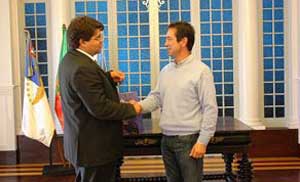 Carlos Pinto visitou a ilha do Faial