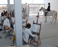 Pintura Equestre em Évora