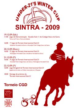 Sintra Sub 21 - Horseball Winter Cup 2009
