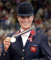 Zara Phillips' equestrian range