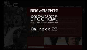 João Moura Caetano dá a conhcer o seu novo site