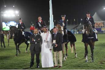 Brit&acirc;nicos vencem a Ta&ccedil;a das Na&ccedil;&otilde;es Longines em Abu Dhabi