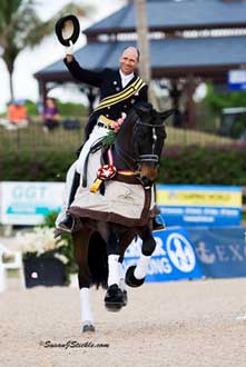 Steffan Peters claims the World Dressage Masters Grand Prix