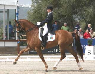 Mafalda Galiza Mendes em 4º no GP Kür de Vejer
