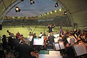 Anky van Grunsven is one of the stars of "Horse & Symphony"